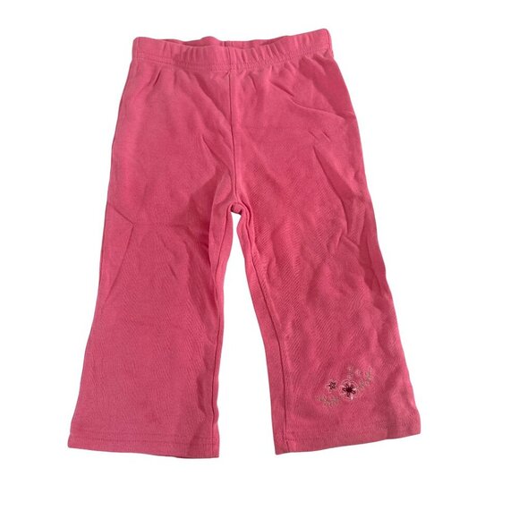 Gerber Toddler Girls 18M 2 Piece Pink Floral‎ Long-Sleeve Top & Pants Set - Picture 3 of 6